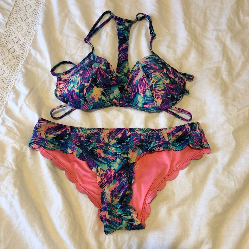 2 piece swim suit